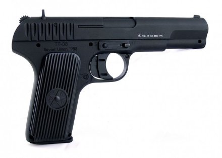 Пистолет пневматический Stalker STT (аналог &quot;ТТ&quot;) 4,5мм, металл, 120 м/с, черный