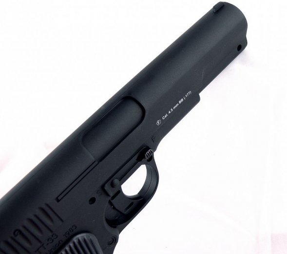 Пистолет пневматический Stalker STT (аналог "ТТ") 4,5мм, металл, 120 м/с, черный