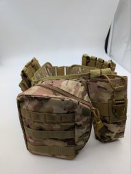 Тактический пояс разгрузочный Варбелт с подсумками