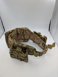 Тактический пояс разгрузочный Варбелт с подсумками