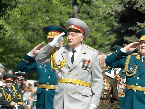 Перчатки белые парадные