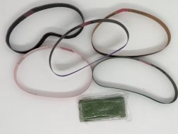 Набор абразивных лент Work Sharp 13x305 WSKTS ТОП (4 ленты) +кожа +паста ГОИ