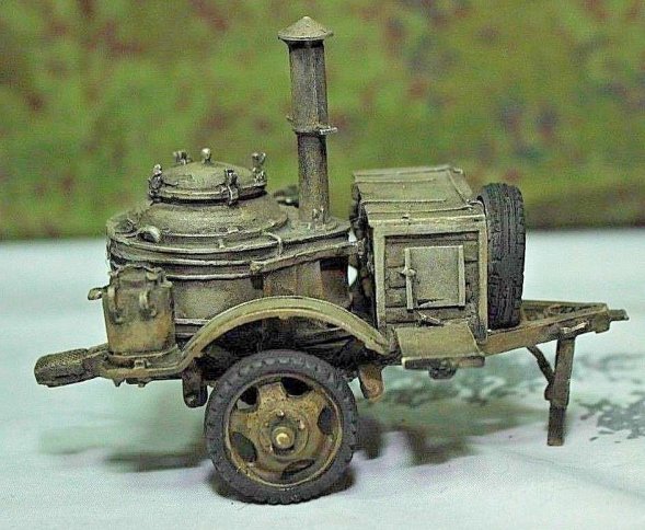 Игрушка оловянная Полевая кухня