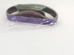 Набор абразивных лент Work Sharp 19x305 WSKTS-KO ТОП (4 ленты) +кожа +паста ГОИ