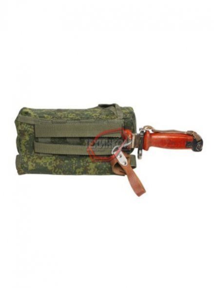 Подсумок для 2-х магазинов ак74 (акм), роп и ножа правый б.у