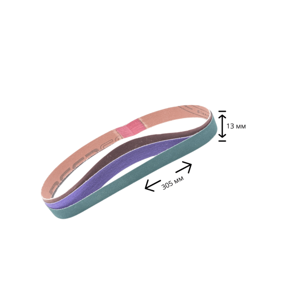 Набор абразивных лент Work Sharp 13x305, кухонный №2 (3 ленты)