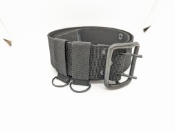 Ремень двухшпеньковый армейский черный