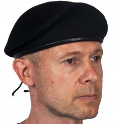 Берет черный ВМФ бесшовный (ГОСТ)