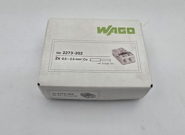 Клемма WAGO 2273-202 для одножильных проводников