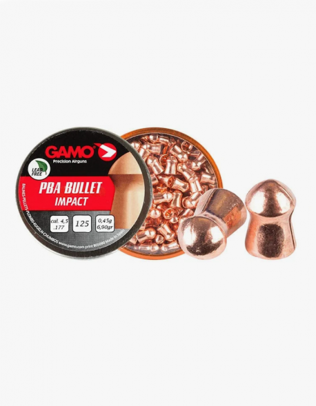 Пули Gamo PBA Bullet 4,5мм 0,45г (125шт)