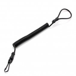 Шнур страховочный для пистолета кевларовый черный