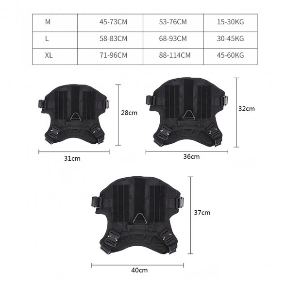 Профессиональный тактический жилет для собак