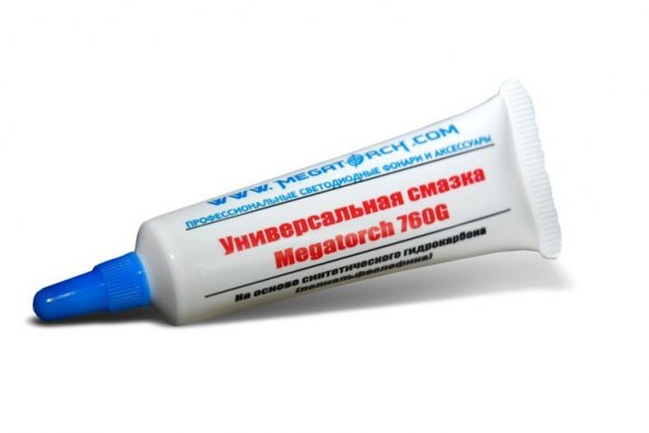 Силиконовая смазка для фонарей Megatorch 760G, 10мл / 10 мл