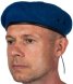 Берет темно-синий бесшовный