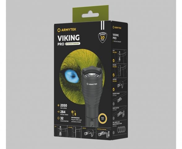 Фонарь Armytek Viking Pro XHP50 Magnet USB