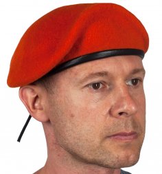 Берет оранжевый бесшовный МЧС (ГОСТ)