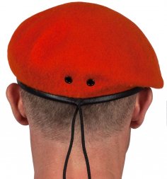 Берет оранжевый бесшовный МЧС (ГОСТ)