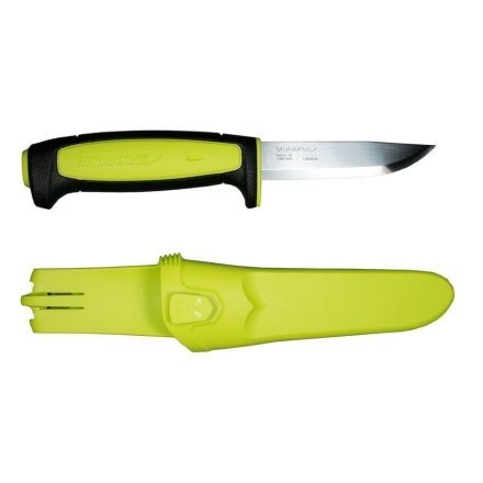 Нож Mora Basic 511 углеродистая сталь (лайм)