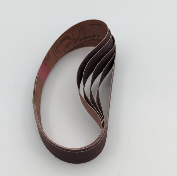 Набор абразивных лент Ken Onion Blade Grinder к Work Sharp 25x457мм (600 грит, 5штук)