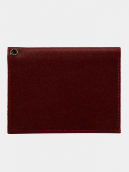 Обложка-книжка кожаная под автодокументы Администрация г. Казани