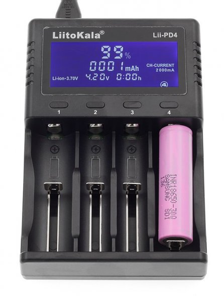 Зарядное устройство(повербанк) LiitoKala Lii-PD4