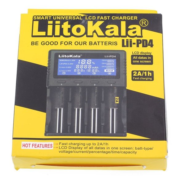 Зарядное устройство(повербанк) LiitoKala Lii-PD4