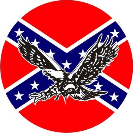 Наклейка Флаг Конфедерации