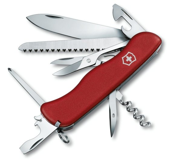 Victorinox Outrider, 111 мм, 14 функций, красный (0.9023)