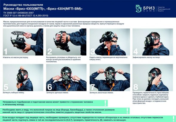 Противогаз ГП-7 МГП-ВМ