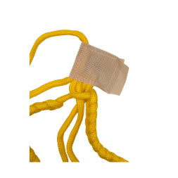 Аксельбант офицерский (2 наконечника) шелк, желтый