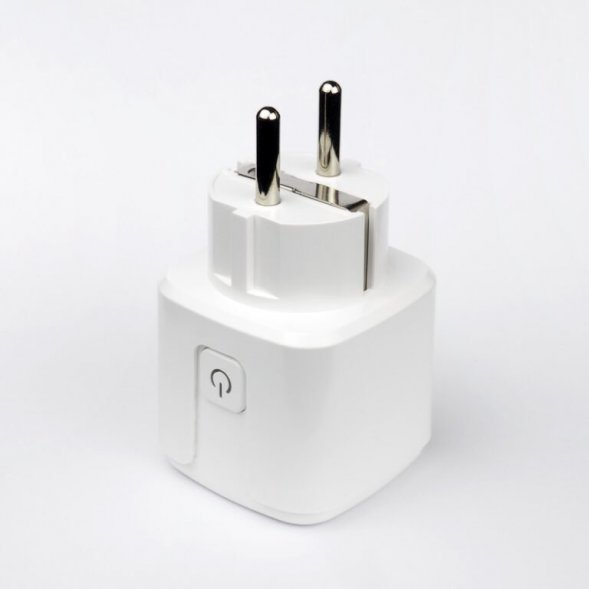 Умная розетка Tuya WiFi, 16А с энергомониторингом