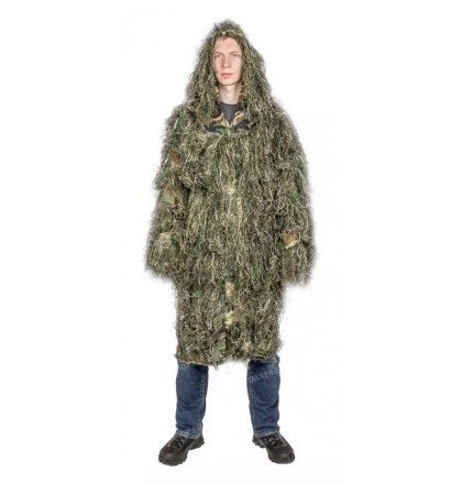 Маскхалат&quot;Ghillie Poncho&quot; Stalker, woodland