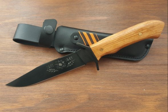 Нож "День Победы", туристический (Смерш-5), Мелита-К