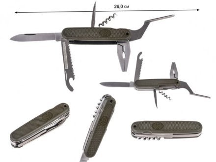 Многофункциональный нож Бундесвера Mil-Tec. Альтернатива №1 ножу &quot;Ратника&quot; 6Э6