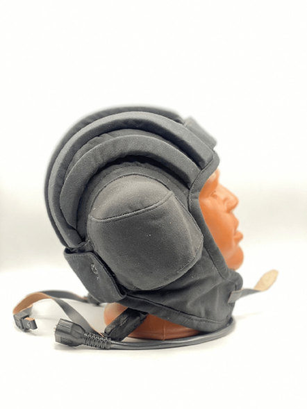 Шлемофон ТАНКОВЫЙ зимний, черный Оригинал