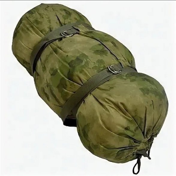 Спальный мешок уставной Росгвардии (защитный камуфляж)