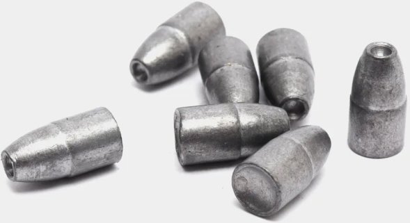 Пули полнотелые "ПП - 6,35 НР" 6,35мм, 3гр (300 шт)