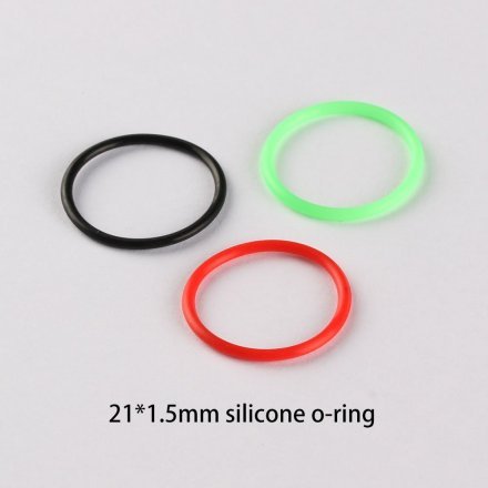 Кольцо силиконовое для фонарей Convoy 21*1.5mm black silicone O-ring