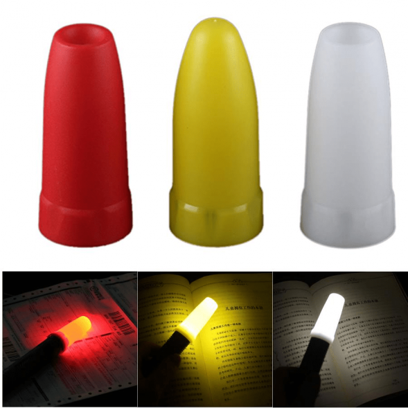 Дифузор Convoy 24.5mm flashlight diffuser красный