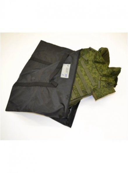 Сумка упаковочная черная для переноски бронежилета