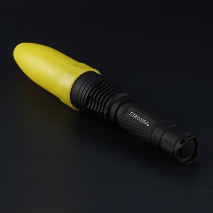 Дифузор Convoy 24.5mm flashlight diffuser желтый