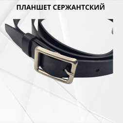 Планшет сержантский кож.зам черный