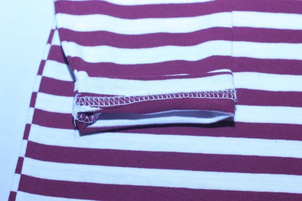 Тельняшка длинный рукав 100% х.б кулирка летняя