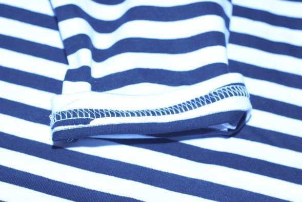 Тельняшка длинный рукав 100% х.б кулирка летняя