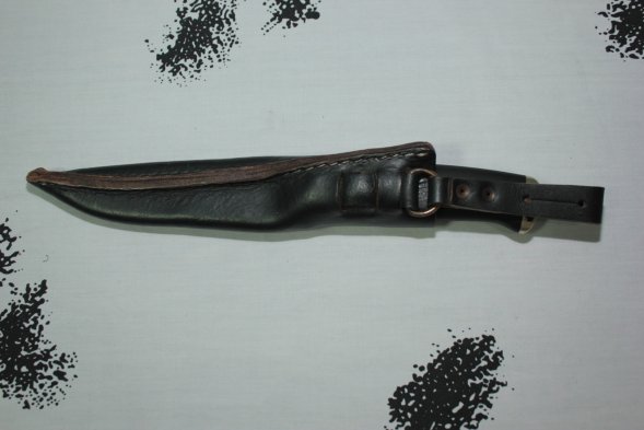 Нож сталь Х12МФ черный граб