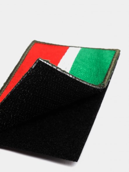 Нашивка на липучке флаг РТ (Татарстан) 6х4см