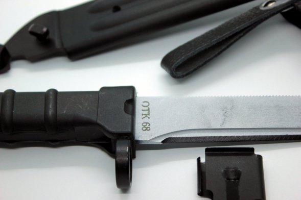 ММГ армейский штык нож АК/АКМ 6Х5 черный (деактивированный)