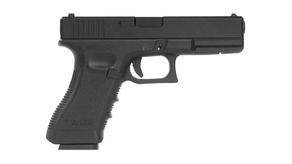 Страйкбольный пистолет Glock G17 CO2 (KJW)