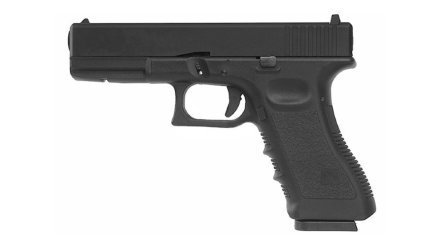 Страйкбольный пистолет Glock G17 CO2 (KJW)