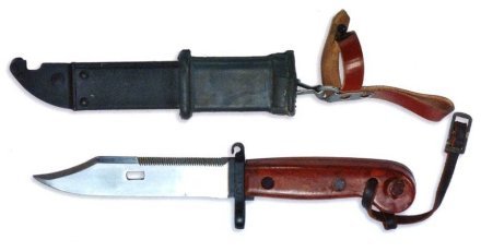 ММГ армейский штык нож АК/АКМ 6Х3 (деактивированный)